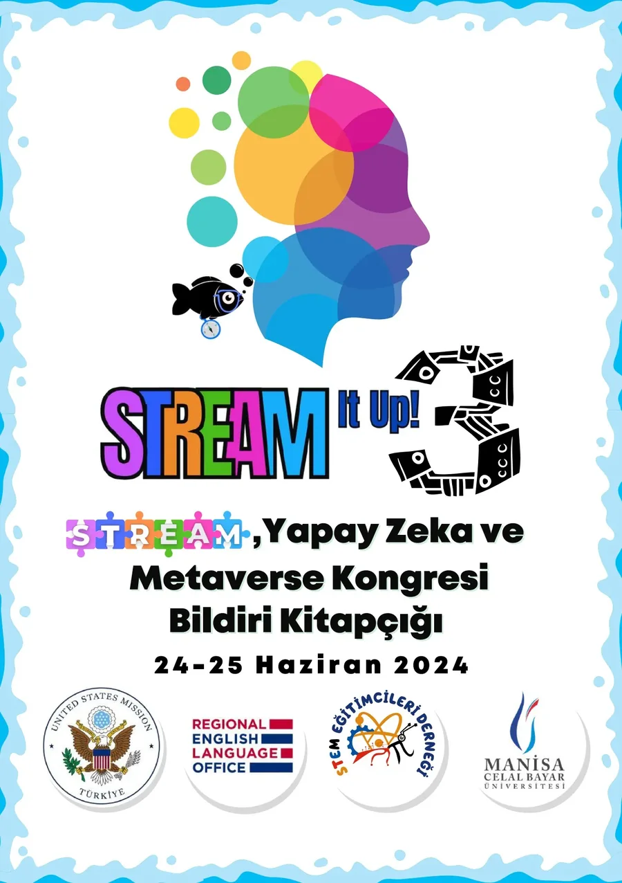 STREAM, Yapay Zekâ ve Metaverse Kongresi 2024 bildiri kitapçığının kapağı